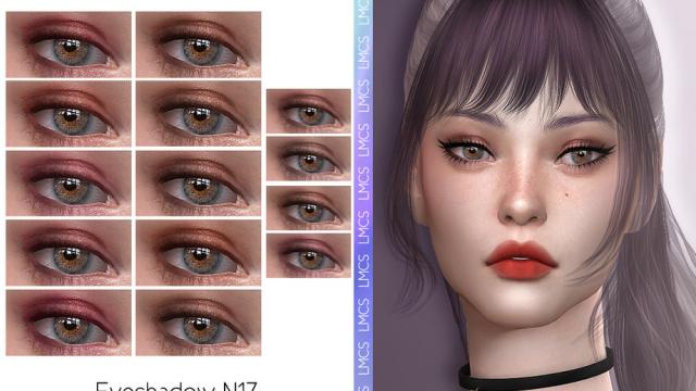 LMCS Eyeshadow N17 (HQ) for The Sims 4