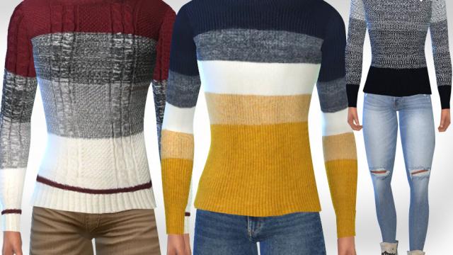 Male Sims Fit Pullovers