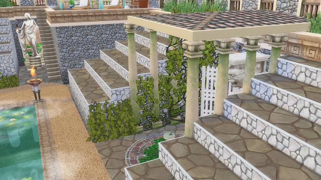 The Colosseum Gym для The Sims 4