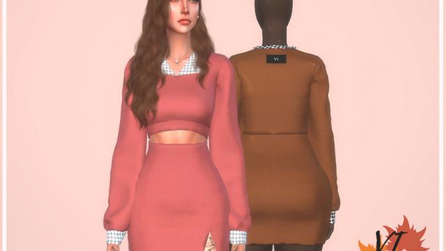 Top I - Autumn VI / Осенние топы VI для The Sims 4