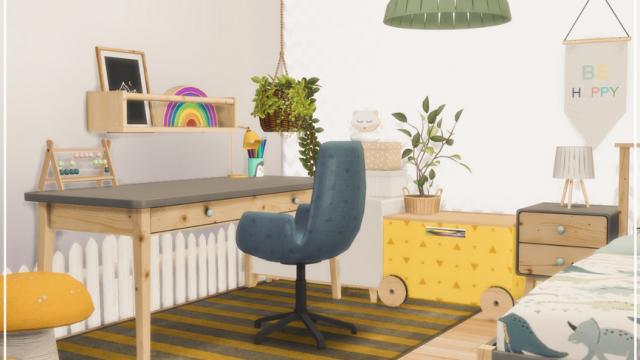 Mykel Kids room for The Sims 4