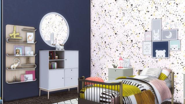 Florence Child Bedroom для The Sims 4