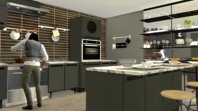 Kala Kitchen для The Sims 4