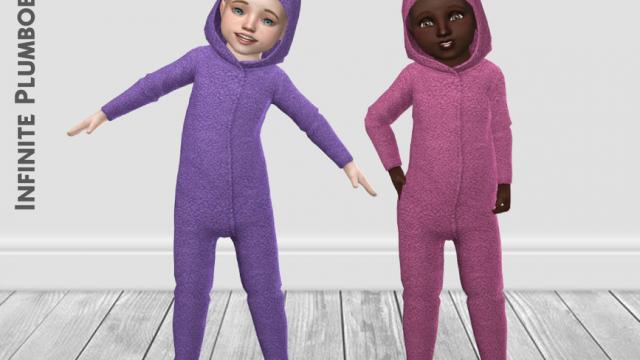 IP Toddler Fleece Onesie for The Sims 4