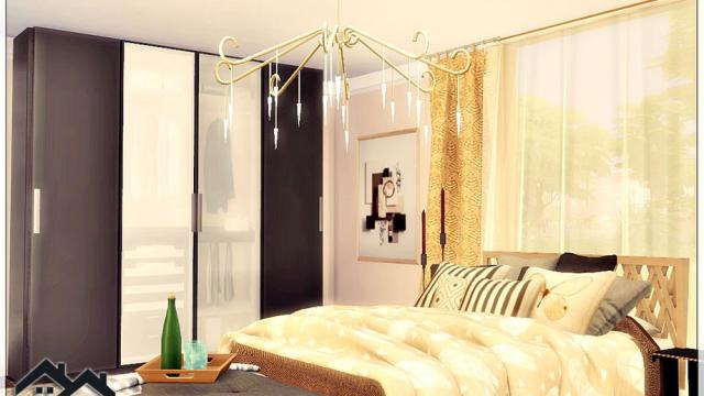 Milana - Bedroom для The Sims 4