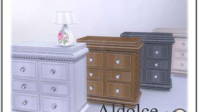 Aldolce bedroom dresser