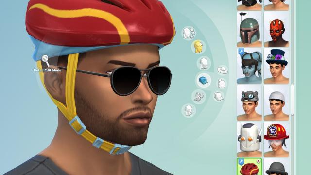 (No) Bicycle Helmet for The Sims 4