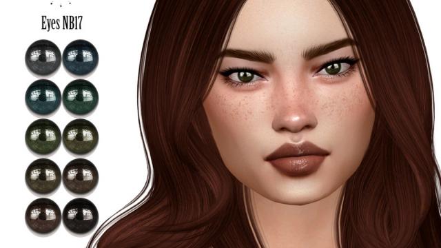 Eyes NB17 для The Sims 4