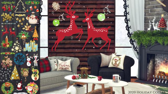 Holiday Wonderland - Wall Decals