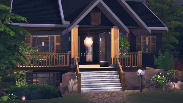 Graham - Уютный коттедж для The Sims 4