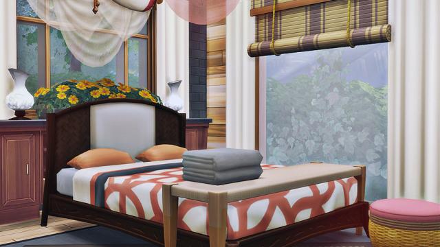 Graham - Уютный коттедж для The Sims 4
