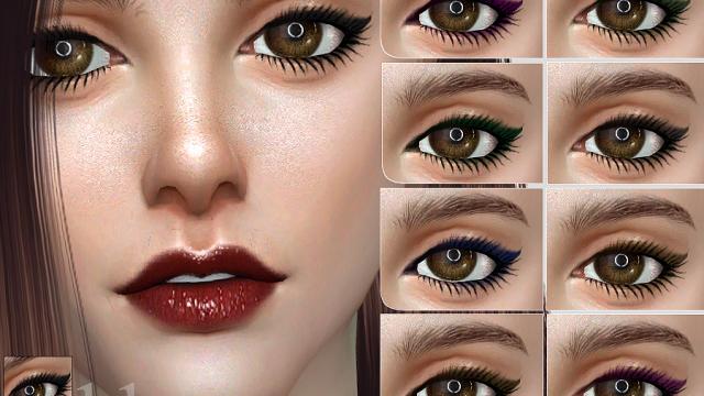 S-Club WM ts4 eyelashes 201711