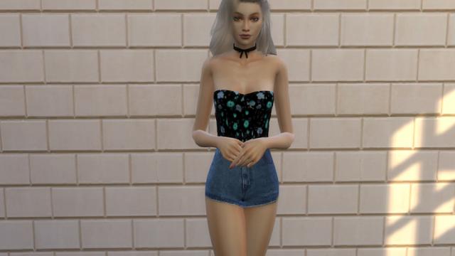 Corset Top for The Sims 4