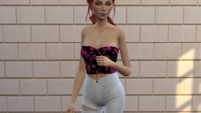 Corset Top for The Sims 4