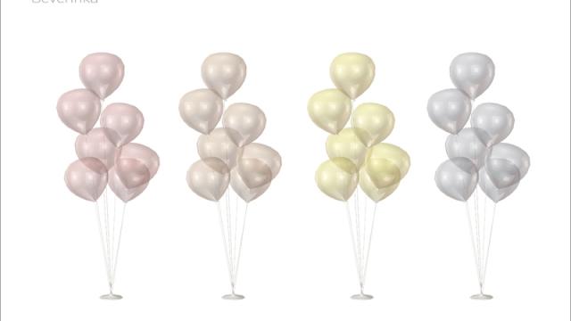 [Evelina nursery] - balloons floor lamp