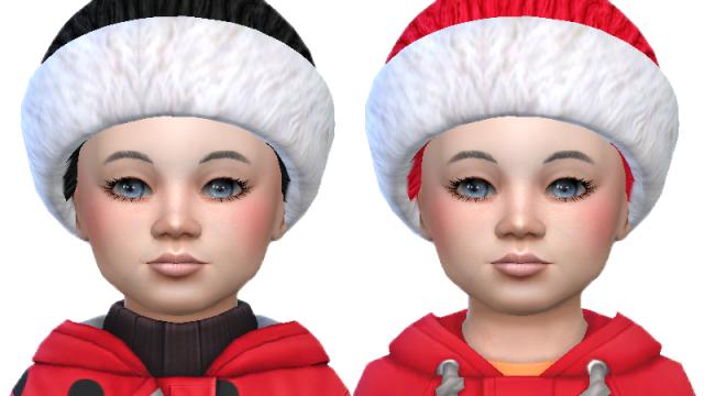 Toddler Beanie Pom 02 (Base game) for The Sims 4