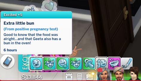 Early Pregnancy Quirks for The Sims 4