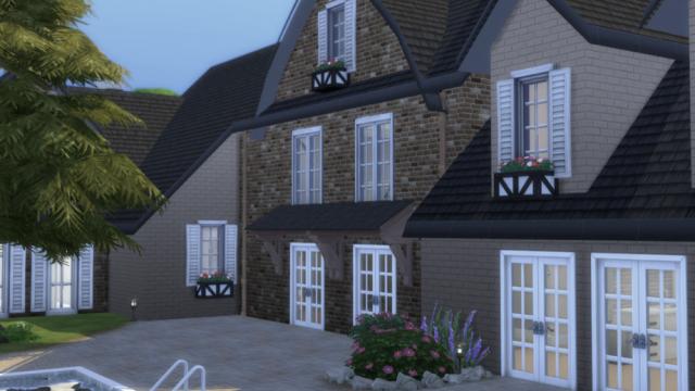 Odessa Manor для The Sims 4