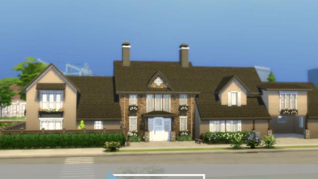 Odessa Manor для The Sims 4