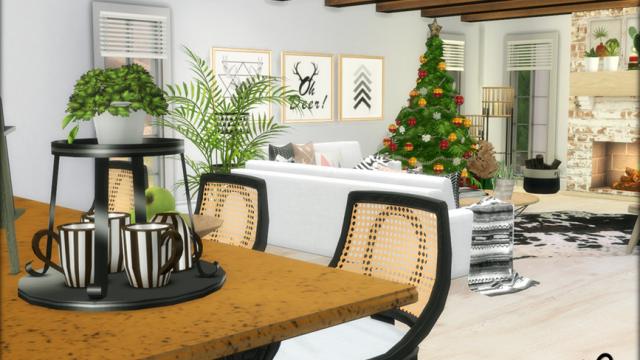 Southwestern Living Room (Room) for The Sims 4