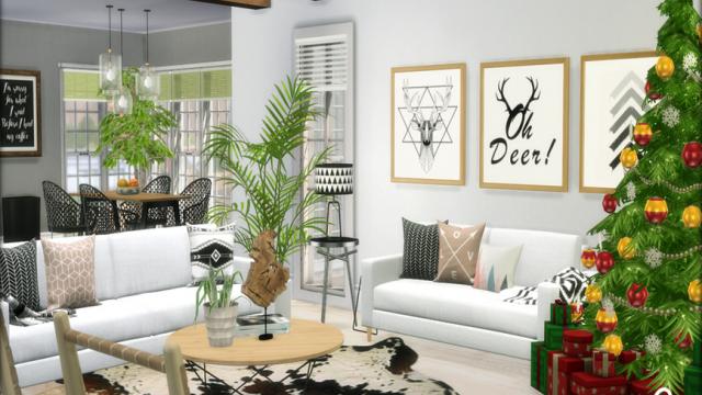 Southwestern Living Room (Room) for The Sims 4