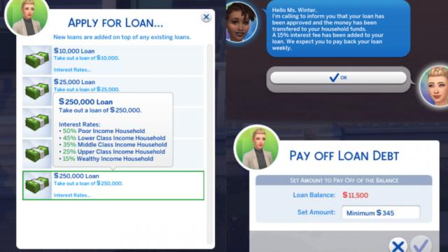 Road to Wealth для The Sims 4