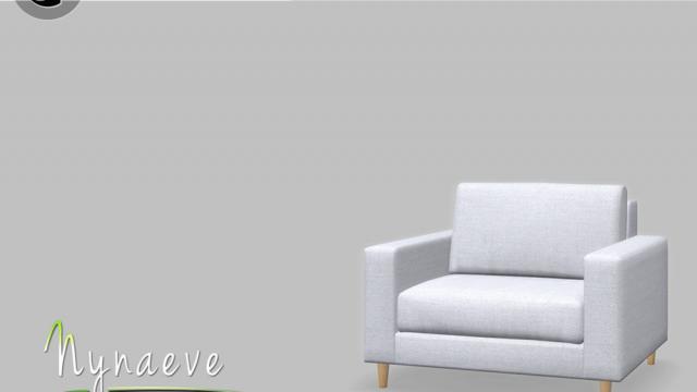 Erin Living Chair для The Sims 4