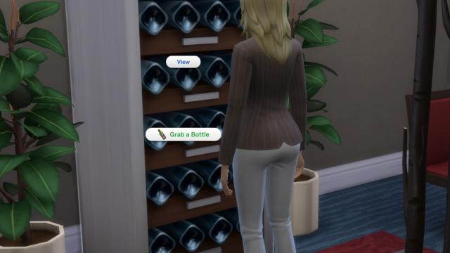 Purchase Bottled Drinks для The Sims 4