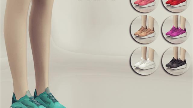 Madlen Stromboli Shoes для The Sims 4