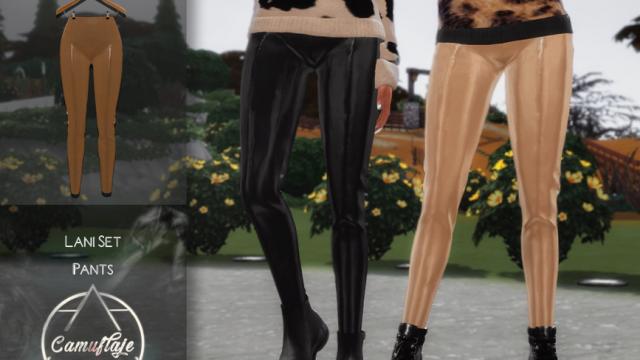 Download Camuflaje Lani Set Pants For The Sims 4