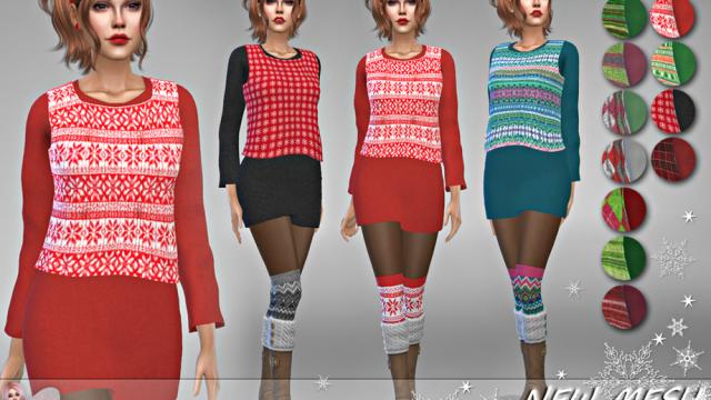 Dress X-MAS 9 - NEW MESH