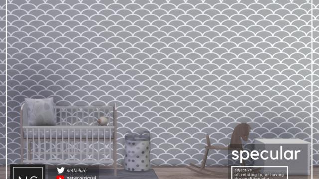 Specular Wallpaper - Networksims for The Sims 4