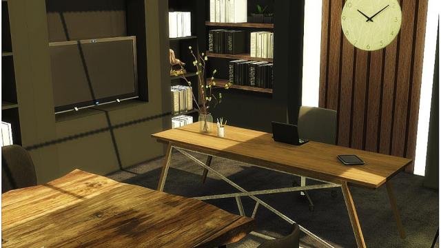 Modern Office для The Sims 4