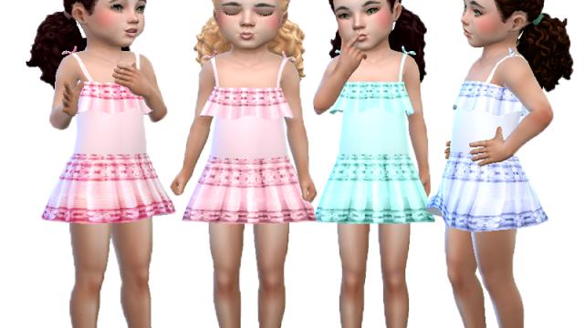 T55 toddler dress 08 for The Sims 4