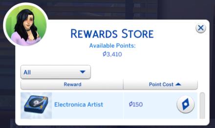 -    Electronica Artist for The Sims 4