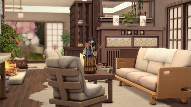 Japanese Beauty Villa для The Sims 4