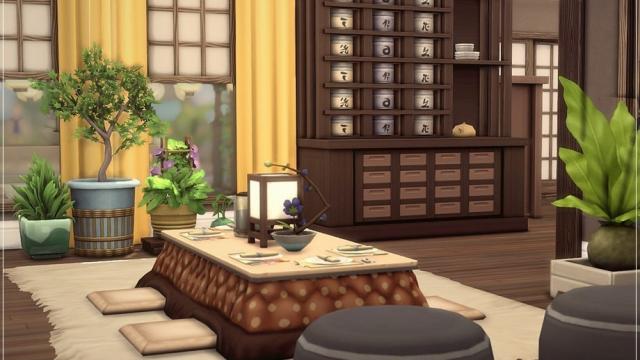 Japanese Beauty Villa для The Sims 4