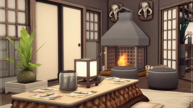 Japanese Beauty Villa для The Sims 4