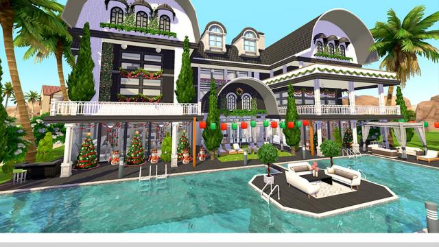 Villa Asadaporn NoCC для The Sims 4