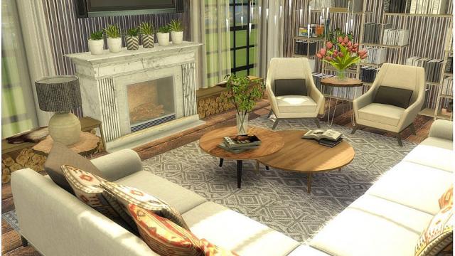 Cozy living для The Sims 4