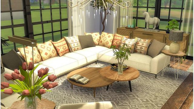 Cozy living для The Sims 4