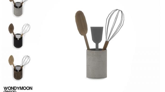 Xenon Utensil Holder