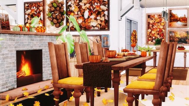 Fallen Leaves - The Lot для The Sims 4