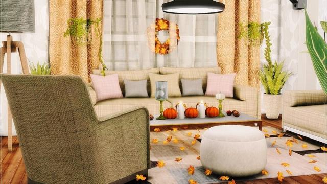 Fallen Leaves - The Lot для The Sims 4