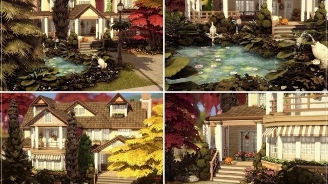 Fallen Leaves - The Lot для The Sims 4