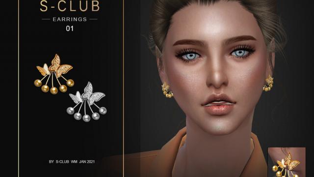 S-Club ts4 WM EARRINGS 202101