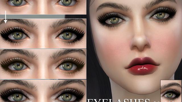 S-Club WM ts4 eyelashes 201812