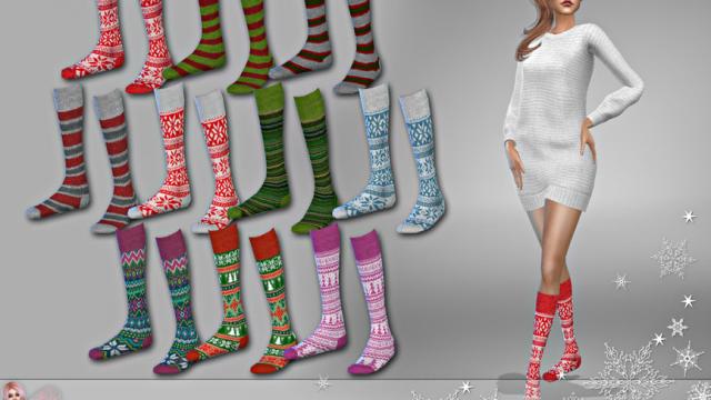 Socks X-MAS 7 - RECOLOR