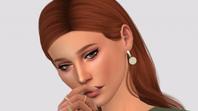 Jae Earrings  Christopher067 for The Sims 4