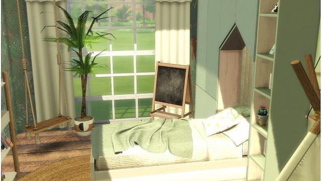 Forest Kidsroom для The Sims 4